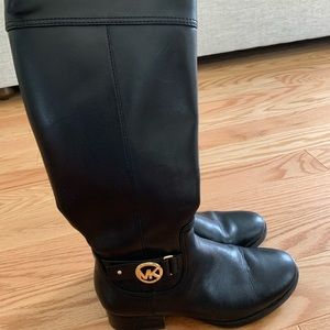 Michael Kors Leather Boots